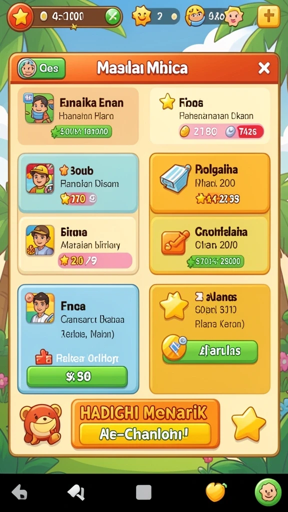 Screenshot menunjukkan aksi seru melawan alien jahat.