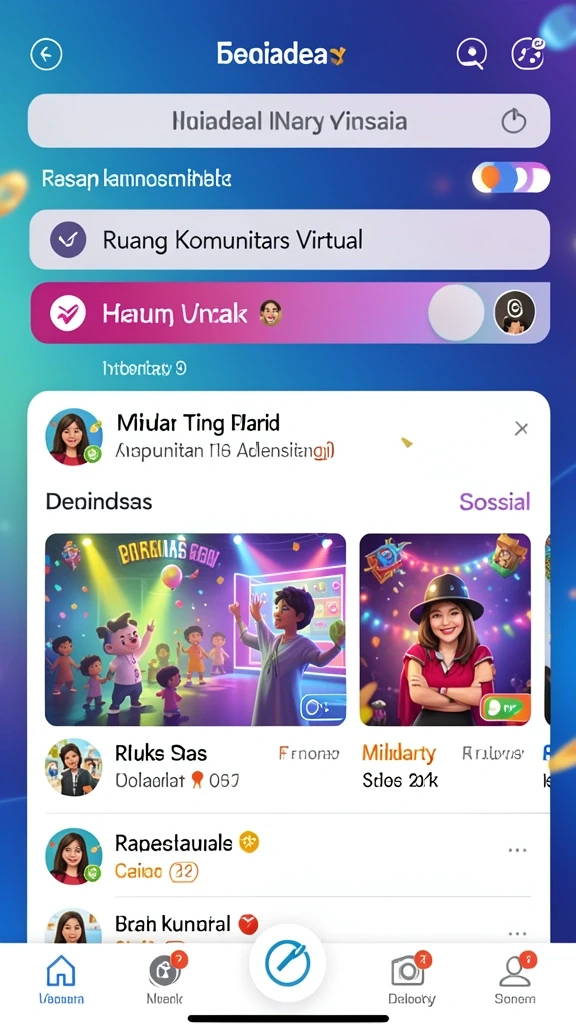 Karakter yang dapat disesuaikan dengan berbagai pilihan kostum.