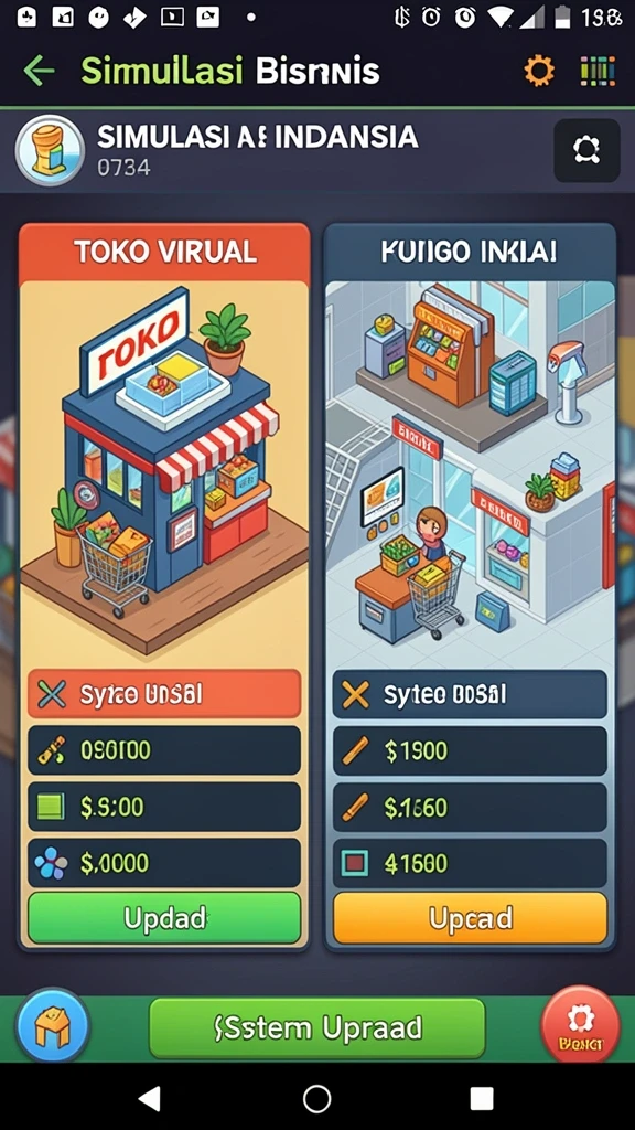 Tantangan harian yang memberikan hadiah menarik.