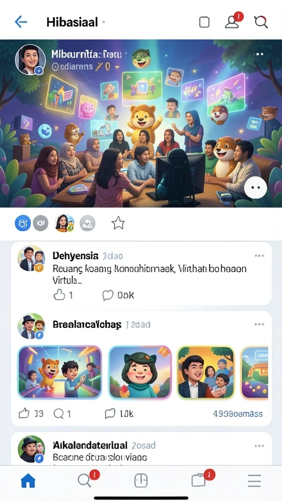 Tampilan antarmuka yang menarik dan mudah digunakan.
