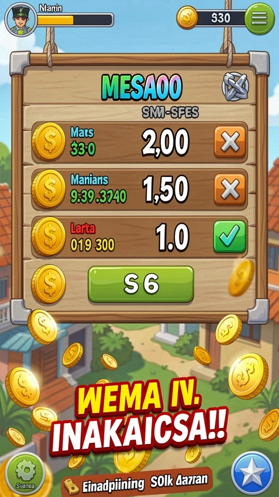 Fitur bonus yang menggiurkan dalam aplikasi.