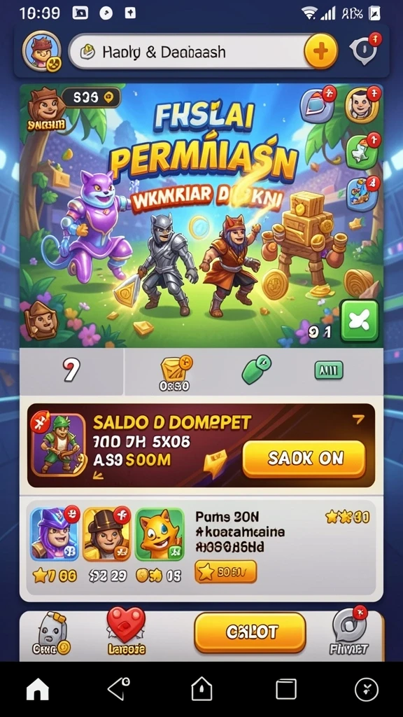 Fitur turnamen dengan hadiah yang menggiurkan.