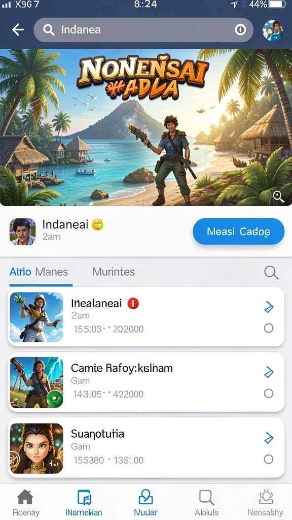 Antarmuka pengguna yang ramah untuk pengalaman bermain maksimal.