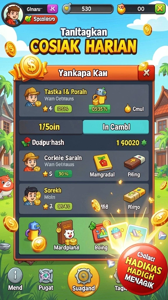 Karakter yang beragam dan menarik untuk dimainkan.