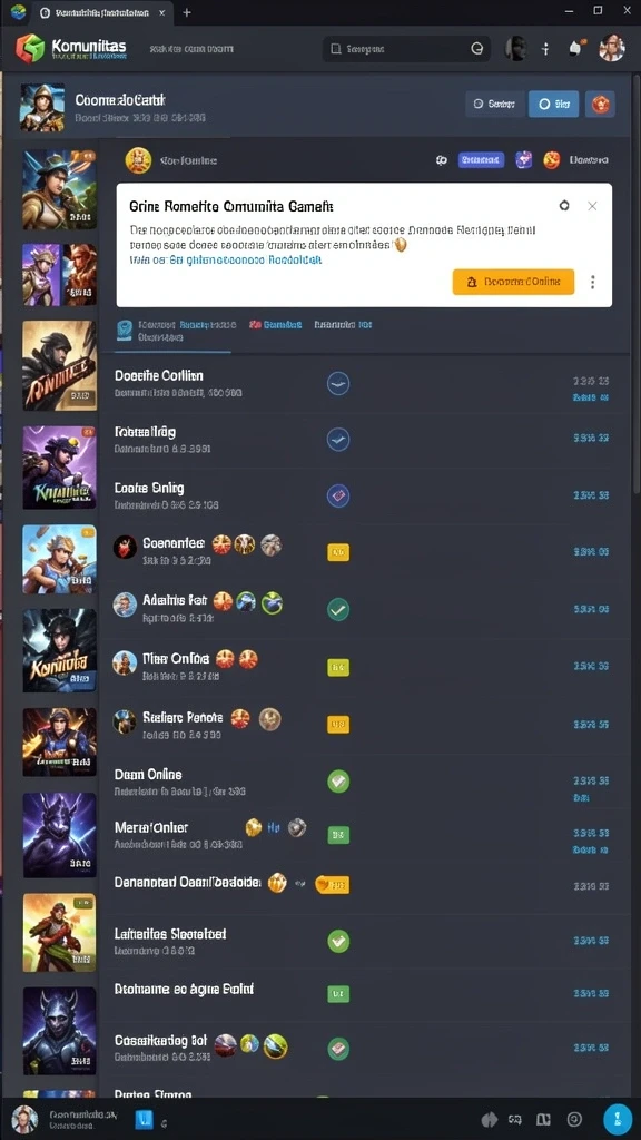 Gambar aksi gameplay yang mendebarkan.