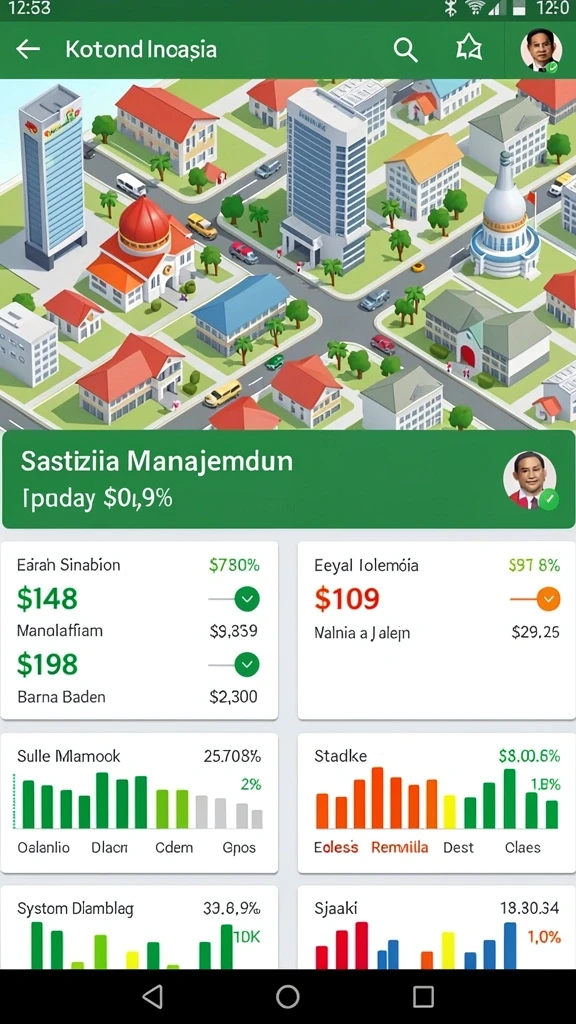 Fitur interaksi sosial yang membuat bermain semakin seru.