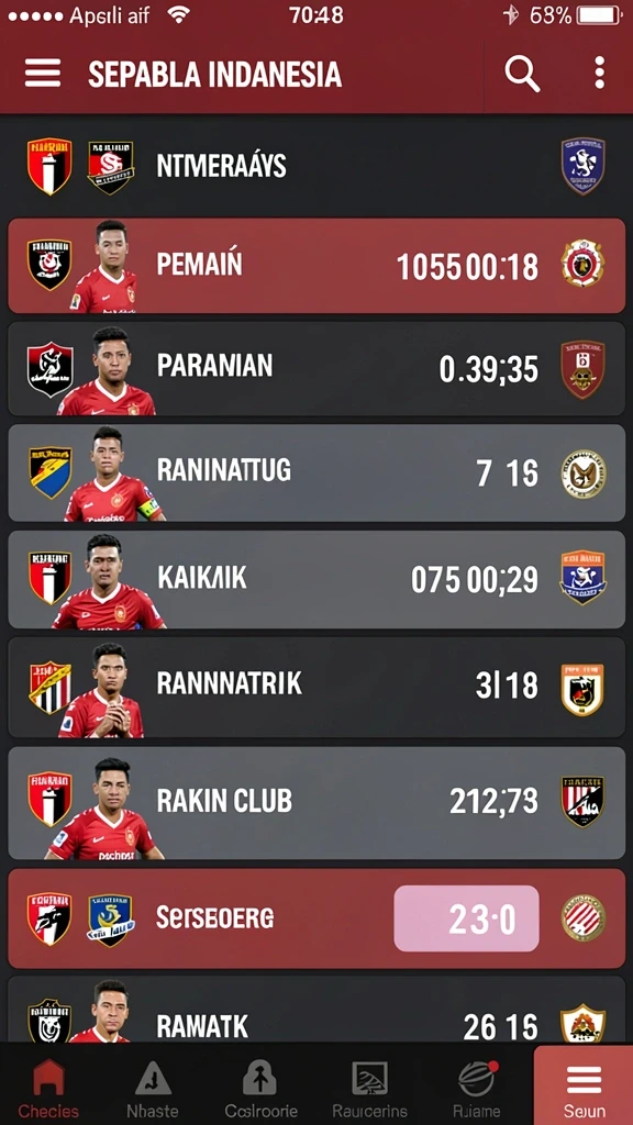 Kompetisi seru antar pemain di dalam game.