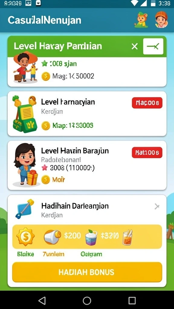 Mode multiplayer yang seru dan interaktif.