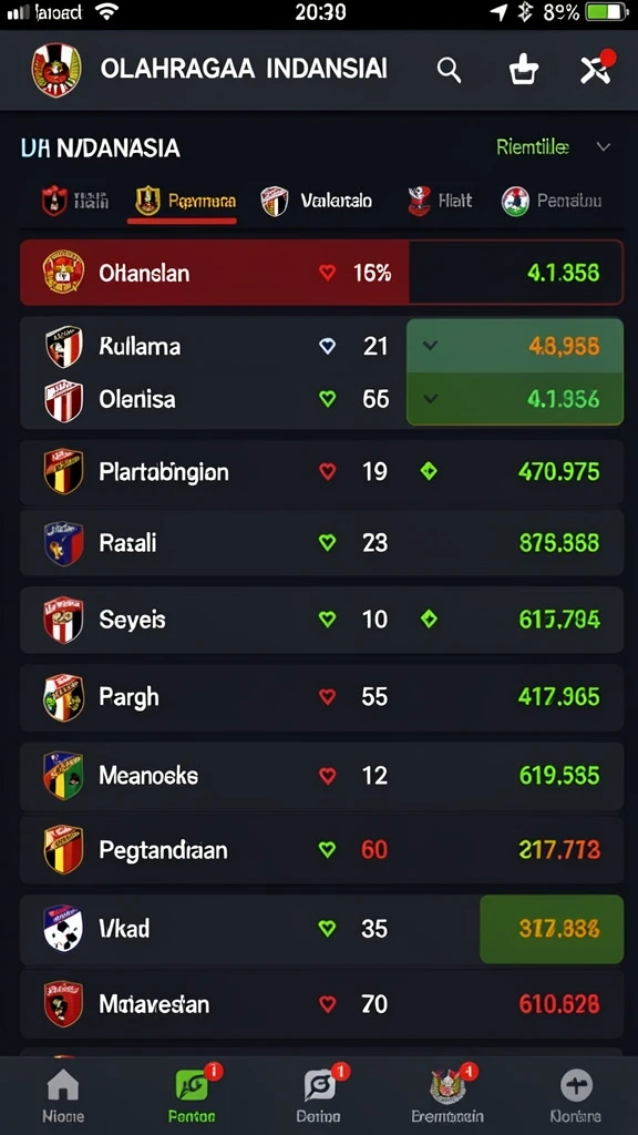 Berbagai pilihan level yang menantang untuk semua umur.