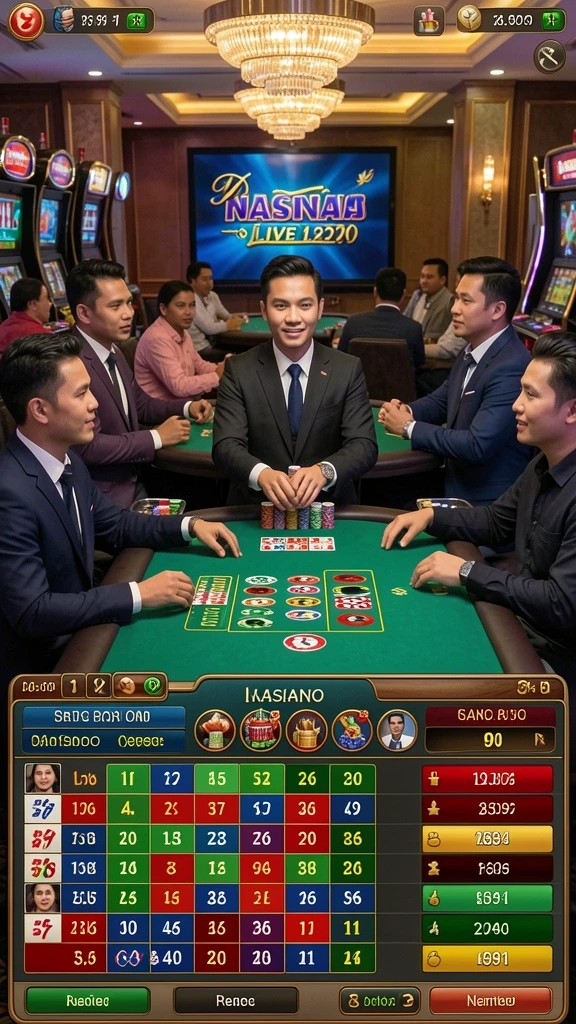 Tangkapan layar menunjukkan karakter utama dalam aksi.