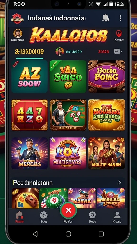 Pengalaman permainan multiplayer yang seru dan interaktif.