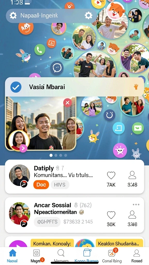 Karakter unik dan menarik dalam permainan.