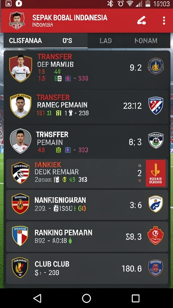 Tampilan utama aplikasi MC888 yang menarik.