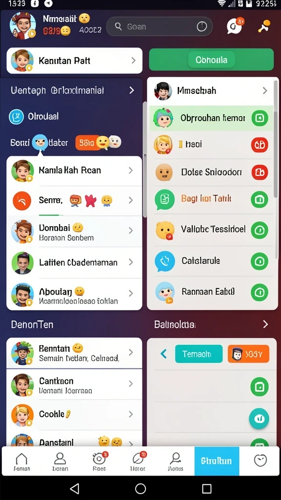 Beragam level yang menantang dan mengasyikkan.