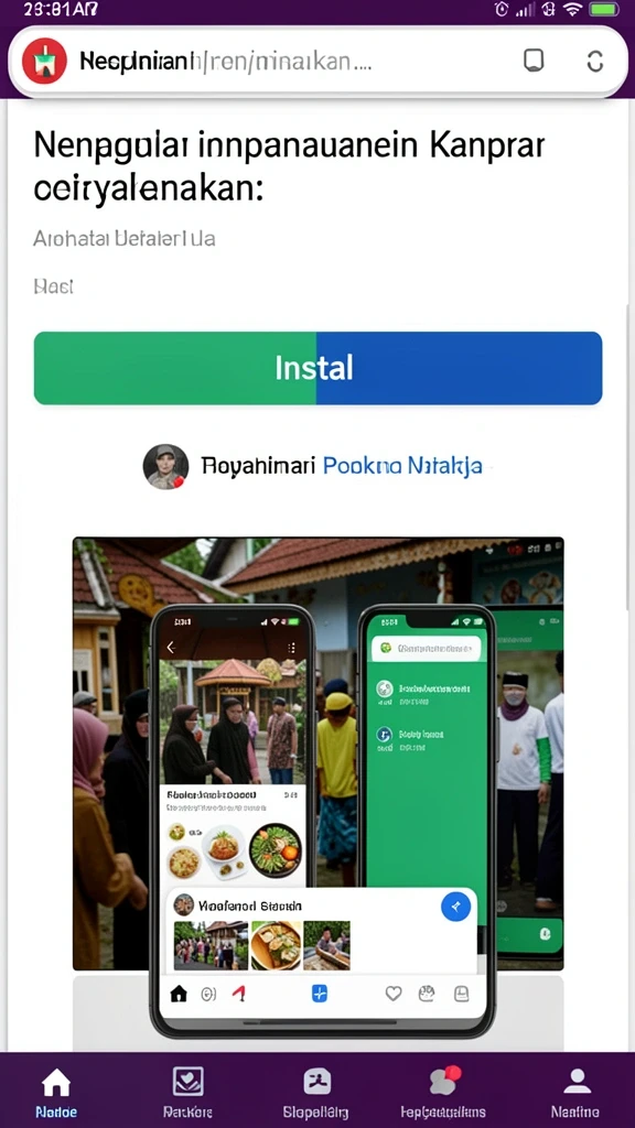 Fitur kompetitif untuk bersaing dengan teman-teman.