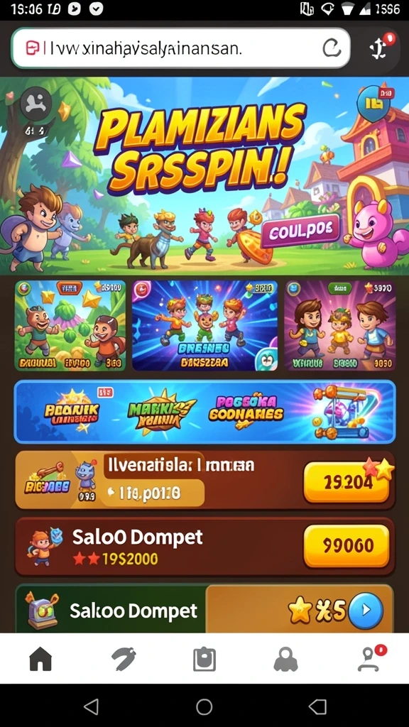 Tangkapan layar menunjukkan berbagai item yang dapat dikumpulkan.