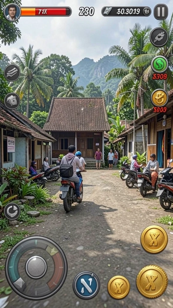 Menariknya fitur sosial yang memungkinkan interaksi antar pemain.