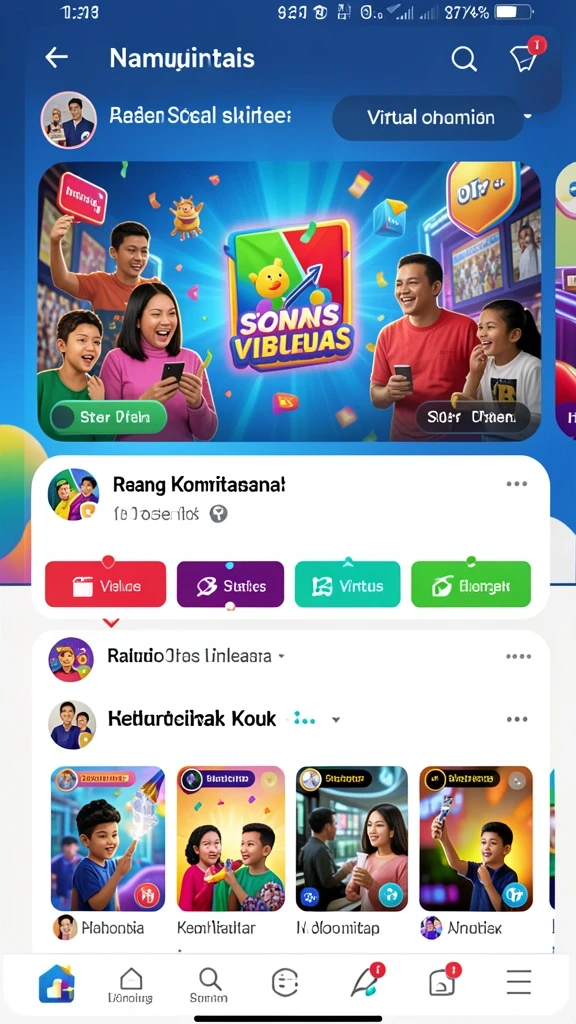 Tantangan menarik di setiap level yang harus dilewati.