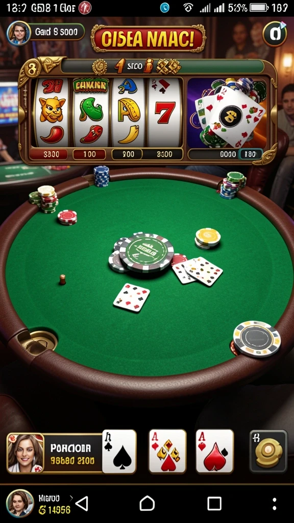 Tampilan permainan slot yang menarik dan berwarna-warni.