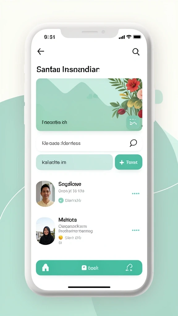 Desain antarmuka yang ramah pengguna dan menarik.