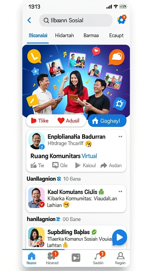 Antarmuka pengguna yang simpel dan mudah dinavigasi.