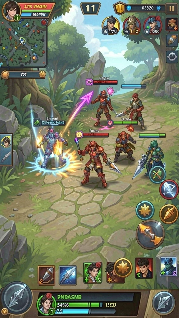 Mode multiplayer yang seru dan kompetitif.